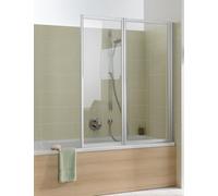 Kermi Twinset 1 VARIO 2000 TS1 07514, V2TS1075141PK, V2TS1075141PK, Colorazione: Argento Opaco Lucido Vetro Trasparente Vetro Trasparente Pulito