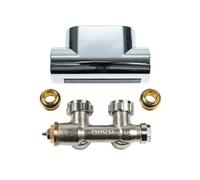 Kermi Universal blocco rubinetto a valvola, ZV00410002, Universal cromo [Raccordi per riscaldamento]