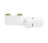 Kermi Universal blocco rubinetto valvola, con testa termostatica, ZV02650003, Universal bianco [Raccordi per riscaldamento]