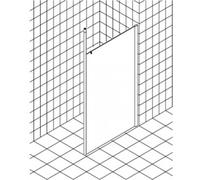 Kermi Walk-in XS WD3 15020, XSWD3150201AK, XSWD3150201AK, Colorazione: Argento Lucido Opaco Vetro Trasparente Vetro Reale Trasparente