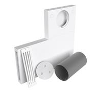 Kermi x-well D11 - D12 - Ventilatore a pendolo - Set di conchiglie da soffitto
