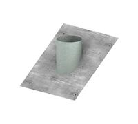 Kermi x-well Elemento passatetto universale NW 160/180 per cappa da tetto, nero - Y2402160006K