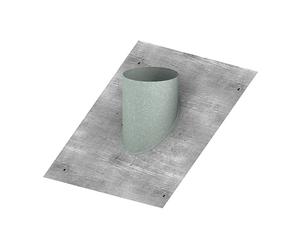 Kermi x-well Elemento passatetto universale NW 160/180 per cappa da tetto, nero - Y2402160006K