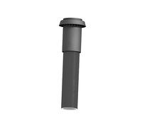 Kermi x-well Terminale di copertura NW 125, isolato, rosso RAL8004 - Y2402125004K