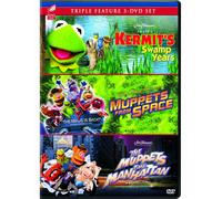 Kermit s Swamp Years / Muppets From Space / The Muppets Take Manhattan(Triple Feature 3-DVD Set)
