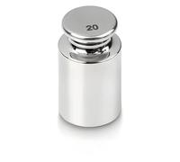 Kern 327-05, peso singolo, forma a bottone, acciaio inox lucidato, 1 pezzo