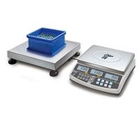 Kern CCS 30K0.01 - Sistema di conteggio, Portata del bilanciamento quantità: 30 kg, Lettura: 1 g, Peso del vassoio: 400x300x125 mm, Range della bilancia di riferimento: 3000 g, Lettura: 0,01 g
