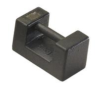 KERN Ghisa laccata peso di prova, blocco, nero, 20 kg, M2