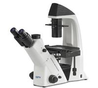 Kern Microscopio invertito Trino, 100W HBO EPI-FL (B/G), Inf Plan 10/20/40/20PH, WF10x22, 30W Hal, OCM 165
