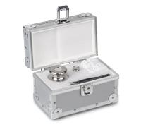 KERN Set di sicurezza in acciaio inox, 100 g e 2 kg, classe F2 e M1, alloggiamento in alluminio