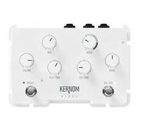 KERNOM Pedale d'Effetto analogico versatile Ridge Overdrive - True Bypass - 112 x 164 x 52 mm - per chitarra, basso, tastiera, voce - con preset e connessione MIDI (RIDGE-OVERDRIVE)