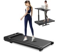 Kerolina Tapis Roulant Salvaspazio Elettrico - Tapirulan da Casa Walking Pad Treadmill for Home Use Magnetico Mini Piccolo Elettrica Walk Scrivania Tappeto Motore Salva Spazio 6KM/H Office