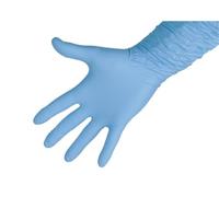 Keron Nitril PremiumPlus,t.XXL 8mil Guanti Mon. 50 pz Blu s. Talco