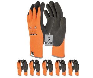 KERON Powergrab Thermo - Guanti per Allevamento e Agricoltura, Misura 7, Colore: Arancione