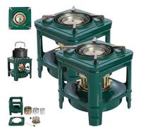 Kerosene Stove 8-Wicks, Camping Stove, Outdoor Heater and Cooking Burner, Multi Fuel Oil Furnace for Hiking, Backpacking, Survival, Picnics & Emergency Use (2)