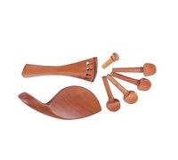 KERREY 1 Set Violino Parti Mentoniera Drawplate Manopola Cordiera E Pioli per 3/4 4/4 Violino Ricambi E Acessori Tuning Pioli Kit acessori Violino