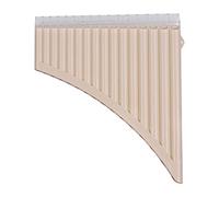 KERREY 16/18 Pipe Pan Panpipes C Key per Gli Studenti dei Principianti con Il Bocchino Flauto Pan (Color : 16 Pipe Pan)