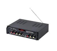KERREY 2 * 60W Bluetooth-Compatibile FM Lettore Mp3 Potenza Audio AMP HiFi B Decoder Mp3 Digitale Equalizzatore Amplificatore for Auto Domestica (Color : US-Plug)