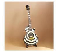 KERREY 25 Cm Mini Modello di Chitarra Elettrica Domestica Ornamenti Decorazioni di Strumenti Musicali in Miniatura Mini Ornamenti per Strumenti Musicali (Color : 05)