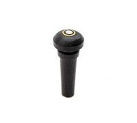 KERREY Accessori Violino 3/4 4/4 di Alta qualità Nero Universale 3,2 X 1,9 X 0,6 Cm Ebano Violino Endpin Intarsio Shell Violino in Legno Parti E Accessori