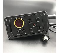 KERREY Acoustic Guitar Preamp Guitar Equalizzatore 3-Band EQ con Tuner Phaser Notch Piezo Pick-up in Ceramica Pickup Chitarra Acustica (Color : 01)