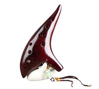 KERREY Alto C Key 12 Fori Classic Glossy Bright Glaze Strumento Musicale A Fiato Ocarina Ocarina Professionale (Color : 03)