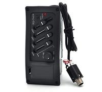 KERREY Amplificatore di Preamplificatore per Chitarra Acustica A 4 Bande Eq. Pickup 6. 5mm. Output Acoustic Guitar Acceseys Pickup Chitarra Acustica
