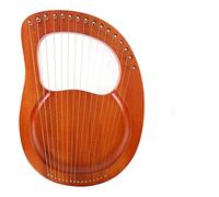 KERREY Arpa a Lira in Legno 16 String Lyre Harp Mahogany Lyre Harp con Chiave Tuning Mini Arpa per Bambini E Adulti BBEGINNER
