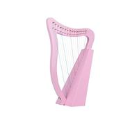 KERREY Arpa a Lira in Legno Arpa da 19-String Harp 19-Tone 16-String 10-Tone Lyre Lyre 15-Tone Piano Piano Pingole Small Harp Lila Harp Musical Strumento Musicale (Color : 15 Strings Pink)
