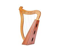 KERREY Arpa a Lira in Legno Arpa da 19-String Harp 19-Tone 16-String 10-Tone Lyre Lyre 15-Tone Piano Piano Pingole Small Harp Lila Harp Musical Strumento Musicale (Color : 15 String Wood Color)