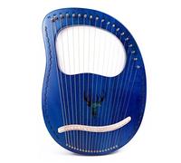 KERREY Arpa a Lira in Legno Harpa 19-String Concert Harp Mahogany Body Harps Strumenzio Musicale con Stringhe A Leva di Sintonizzazione Strings Strings