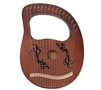 KERREY Arpa a Lira in Legno Lyre Harp 16 Strings Harp Adatto per Principianti Adulti E Bambini Strumento di Corda