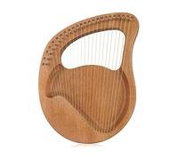 KERREY Arpa a Lira in Legno Strumento Musicale Harp Harp Harp Greek Violin 24 String Lyre Harp con Chiave di Tuning per Gli Amanti della Musica Principianti