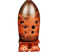KERREY Ceramica A 11 Buche Xun A Doppia cavità Piatta Pronuncia Xun Sensibile Professionale Che Suona Strumenti A Fiato Etnici Ocarina Professionale (Color : G)