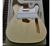 KERREY Chitarra Elettrica Acustica Fai da Te Kit Basswood Body Rosewood Fingerboard Maple Neck Guitar per TL Corpo Chitarra incompiuto (Color : 04)