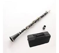 KERREY Clarinetto Drop B Tune Black 17key Falling Tune Clarinetto in SIB Clarinetto in bachelite in SIB Strumento a fiato ad ancia Singola con Borsa Strumenti a fiato