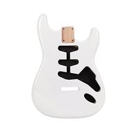 KERREY Colore Bianco del Corpo della Chitarra di Legno di Ontano per SSS ST DIY. Parti per Chitarra Elettrica per Chitarra Elettrica Corpo Chitarra incompiuto