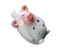 KERREY creatività Ocarina Strumento Musicale A 6 Buche A Forma di Maialino Ocarina in Ceramica per Bambini Regalo di Musica per Principianti Ocarina Professionale (Color : 01)