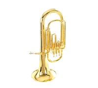 KERREY Eufonio in Ottone B-Flat Tre-Key Euphonium È Adatto per I Principianti per Testare Il Livello delle Prestazioni Professionali Eufonio per Studenti (Color : 1)