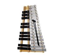 KERREY Glockenspiel Ausili per L'insegnamento della Musica per Pianoforte con Piastra in Alluminio A 25 Toni per Principianti per Suonare Il Pianoforte