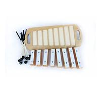 KERREY Glockenspiel Grandi Sussidi Didattici Professionali per Musica in Mattoni A 8 Toni Standard per Suonare Il Pianoforte con Carillon per Pianoforte con Piastra in Alluminio