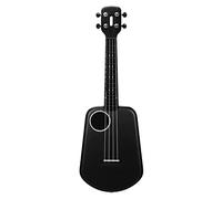 KERREY LED Bluetooth 23 Pollici USB Smart Ukulele App Controllo Bluetooth Concerto Sassofono Ukulele Chitarra Strumento Musicale Ukulele Viaggio(Black)