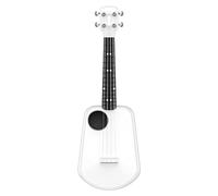 KERREY LED Bluetooth 23 Pollici USB Smart Ukulele App Controllo Bluetooth Concerto Sassofono Ukulele Chitarra Strumento Musicale Ukulele Viaggio(White)