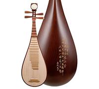 KERREY Liuto Cinese in Legno Duro Mahogany Qingshui Phase in Legno Phase Pipa Te L'antico Strumento Musicale Nazionale Yi Suumu Pipa Pipa