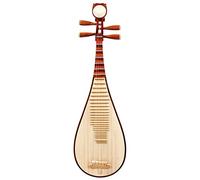 KERREY Liuto Cinese in Legno Duro Pipa Strumento Musicale Dalbergia di Struzzo Fiori di Materiale Che Sbocciano Ricco Grado di Prova del Copricapo Che Suona Il Legno Acido del Ramo Pipa