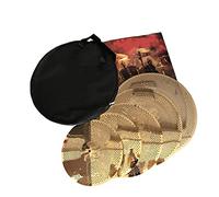 KERREY Lucidatura Muto Cymbal Gold Color 14 ' 'HH + 16' ' Crash + 18''Crash + 20''Ride + Borsa del Cambal Piatto Crash