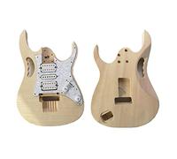 KERREY Migliore Fai da Te Collo per Chitarra Elettrica E Corpo Kit per Chitarra Elettrica Non Finita Tutte Le Parti Corpo Chitarra incompiuto