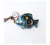 KERREY Piccolo Strumento Musicale per Ocarina A Forma di Pesce A Sei Fori con Tono di Do Contralto per Ocarina in Ceramica per Principianti Adulti E Bambini Ocarina Professionale (Color : 05)