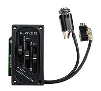 KERREY Pickup Violino Elettrico Pickup Piezo Preamp Tone Control 3 Band Band Bridge Seldle Transduttore Kit acessori Violino