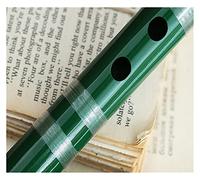 KERREY Principianti Flauto di bambù Suonare Il Flauto Strumento Musicale Flauto di bambù Amaro Principiante Ingresso Insegnamento degli Studenti (Color : Green C Tune)